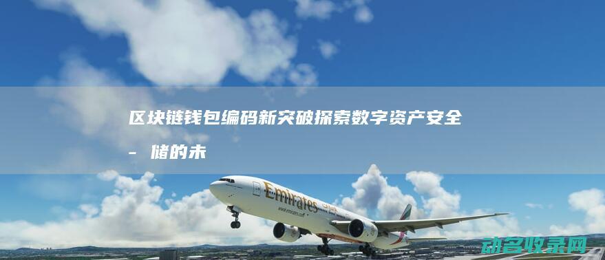 区块链钱包编码新突破 探索数字资产安全存储的未来 (区块链钱包编号怎么查)